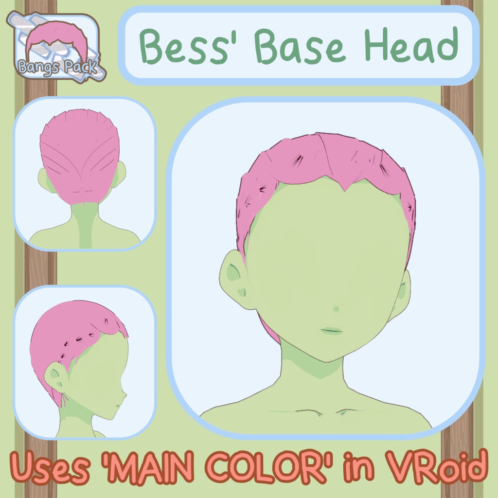 FREE Bess' Base Head 'Hairstyle'