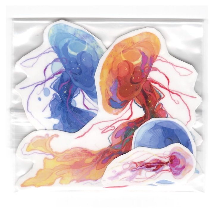 タトゥーシールA - jellyfish ver. -