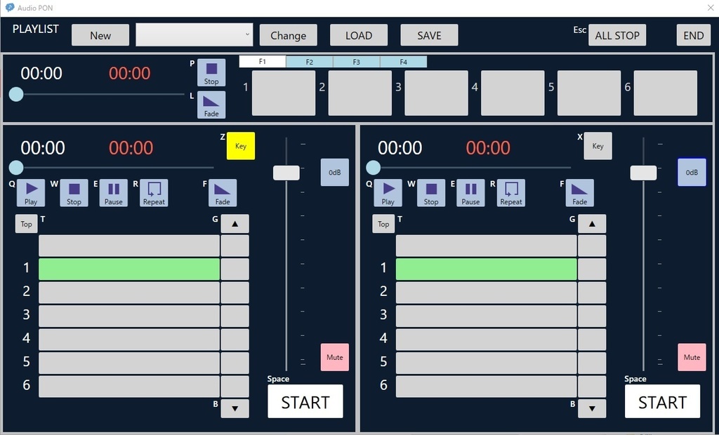 Audio PON