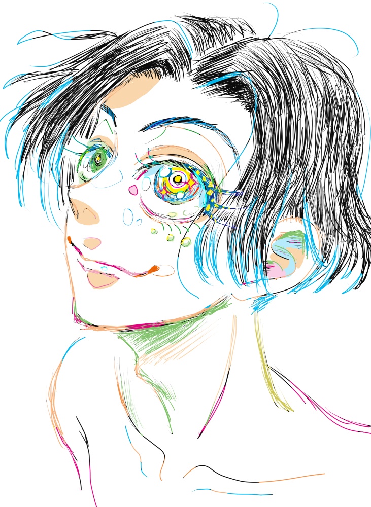 キラキラ男の子Tシャツ