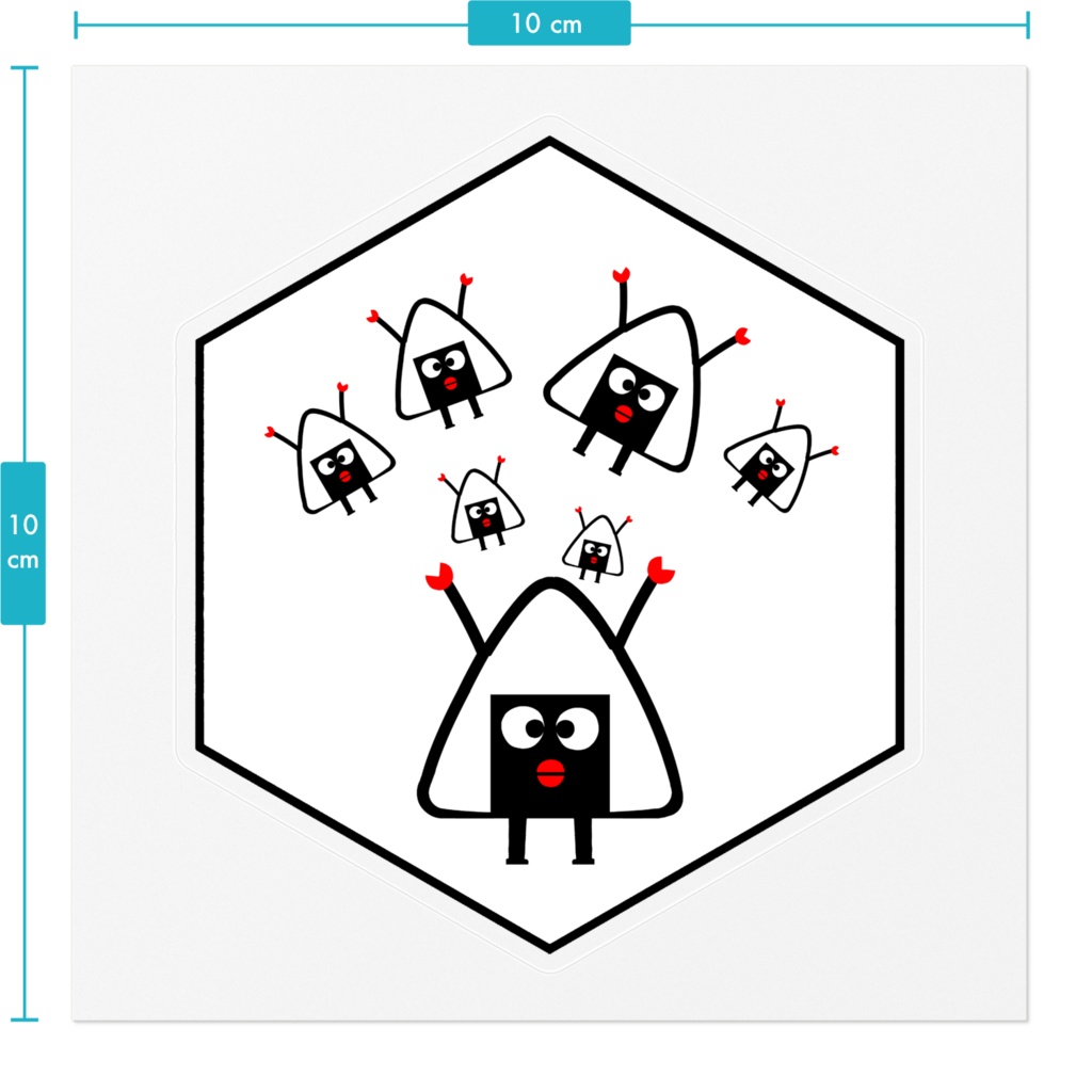 ステッカー「しちむすびじん-七結神-」