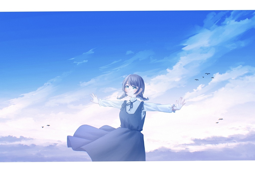 ポストカード/鳥になれたら