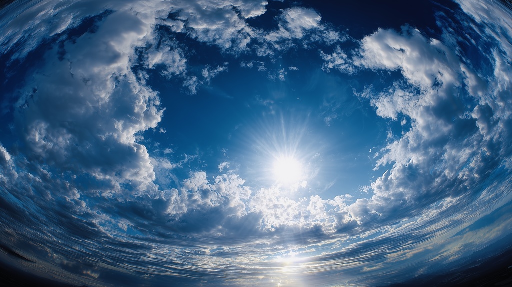 幻想的な空と雲の背景素材【高画質10枚】Vol.10