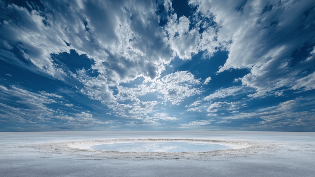 幻想的な空と雲の背景素材【高画質10枚】Vol.20〈快晴編〉