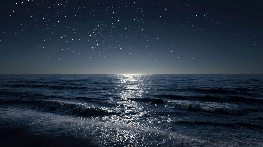 幻想的な空と雲の背景素材【高画質10枚】Vol.32〈夜空編〉