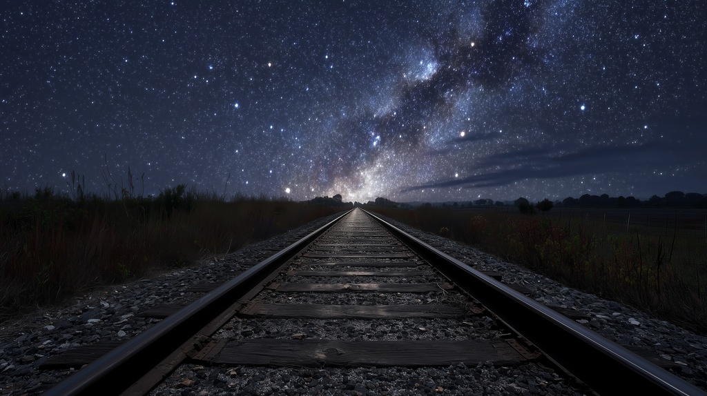 幻想的な空と雲の背景素材【高画質10枚】Vol.36〈夜空編〉