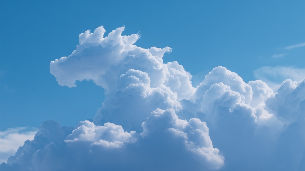 幻想的な空と雲の背景素材【高画質10枚】Vol.73〈龍雲編〉