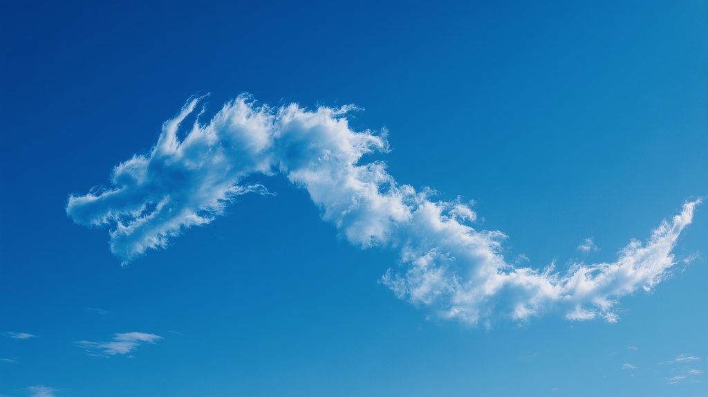 幻想的な空と雲の背景素材【高画質10枚】Vol.74〈龍雲編〉