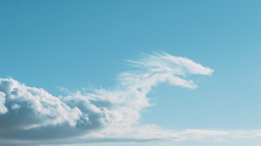 幻想的な空と雲の背景素材【高画質10枚】Vol.75〈龍雲編〉