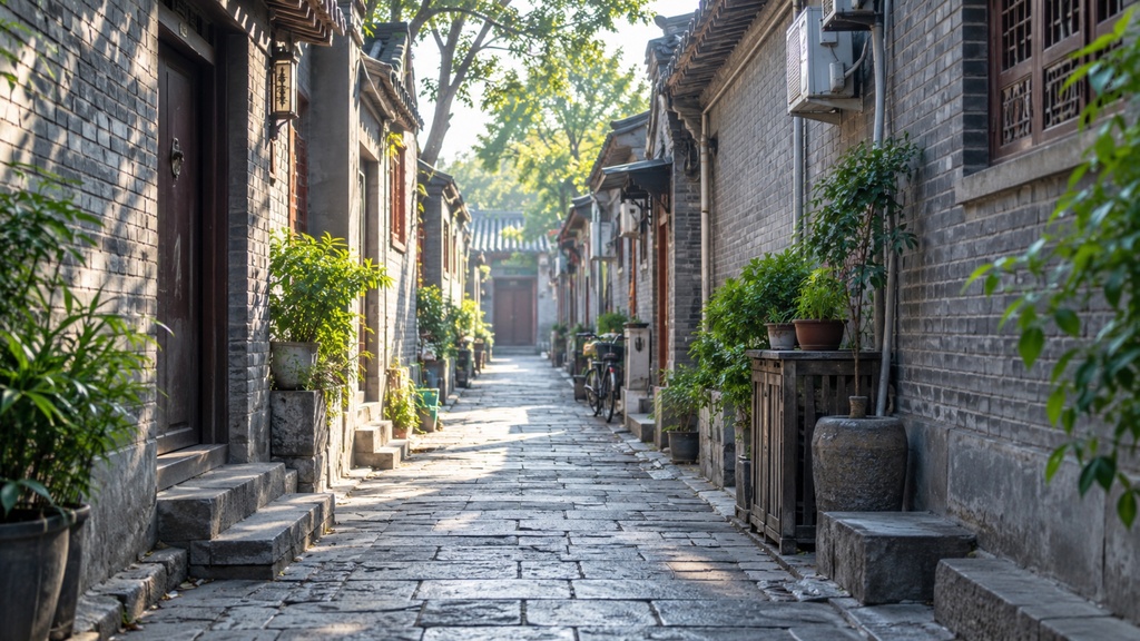 世界の路地裏(朝・昼編)|背景素材10枚セット|Vol.175