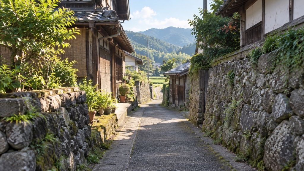 世界の路地裏(朝・昼編)|背景素材10枚セット|Vol.176