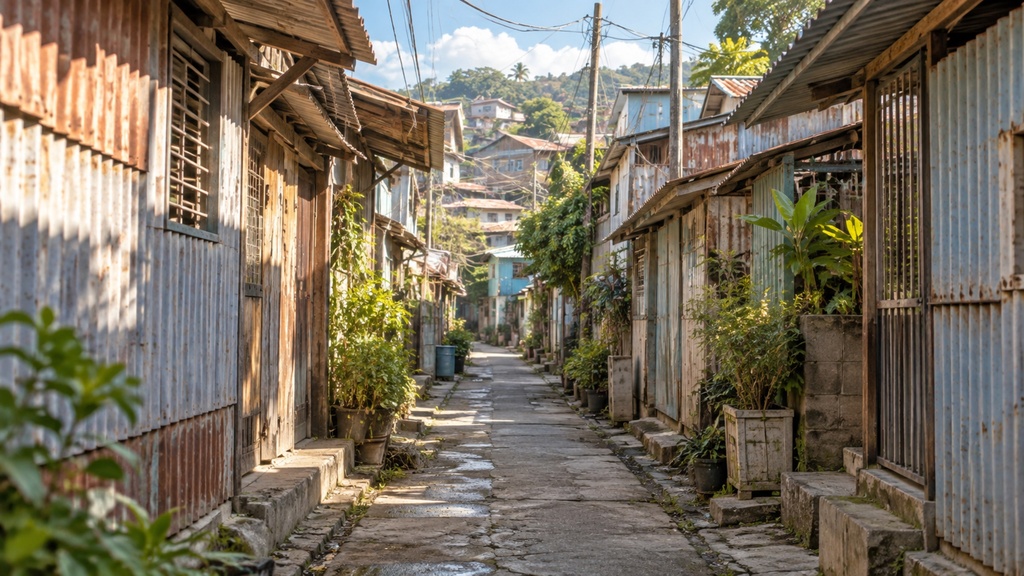 世界の路地裏(朝・昼編)|背景素材10枚セット|Vol.176