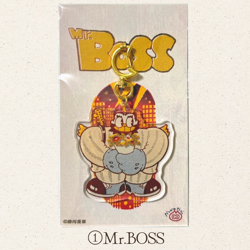 アクリルキーホルダー「Mr.BOSS」