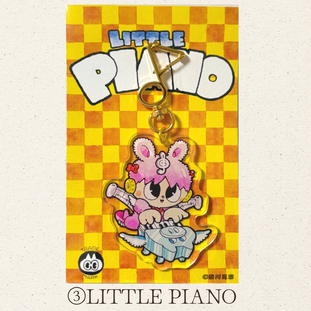 アクリルキーホルダー「LITTLE PIANO」