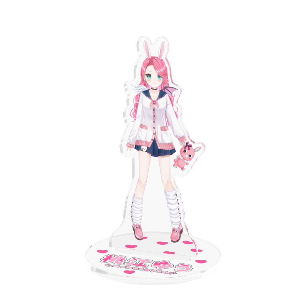 【期間限定】桃江ゆう アクリルスタンド(セーラー服 カーデ着用ver.)