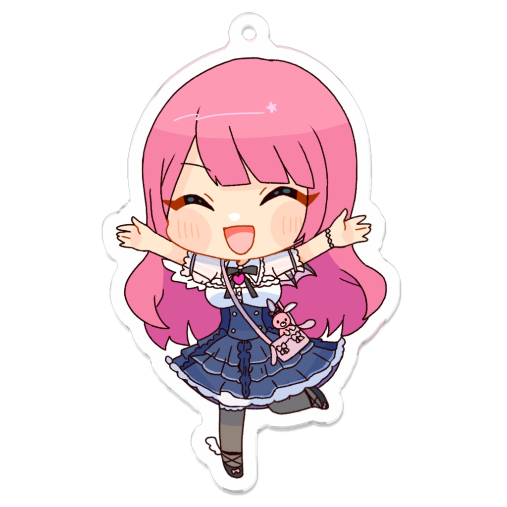 【期間限定】桃江ゆう アクリルキーホルダー(わーい)