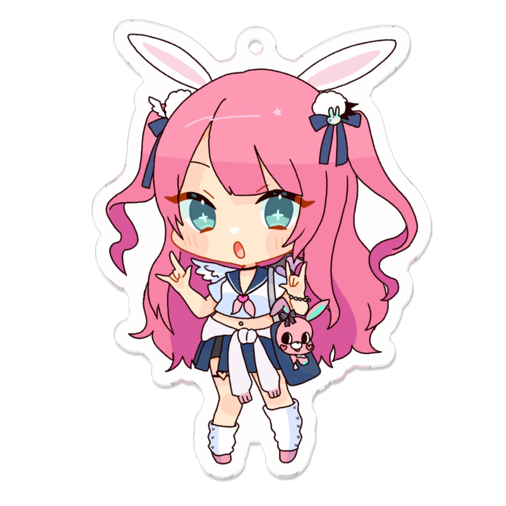 【期間限定】桃江ゆう アクリルキーホルダー(Yo🤟🏻💗)