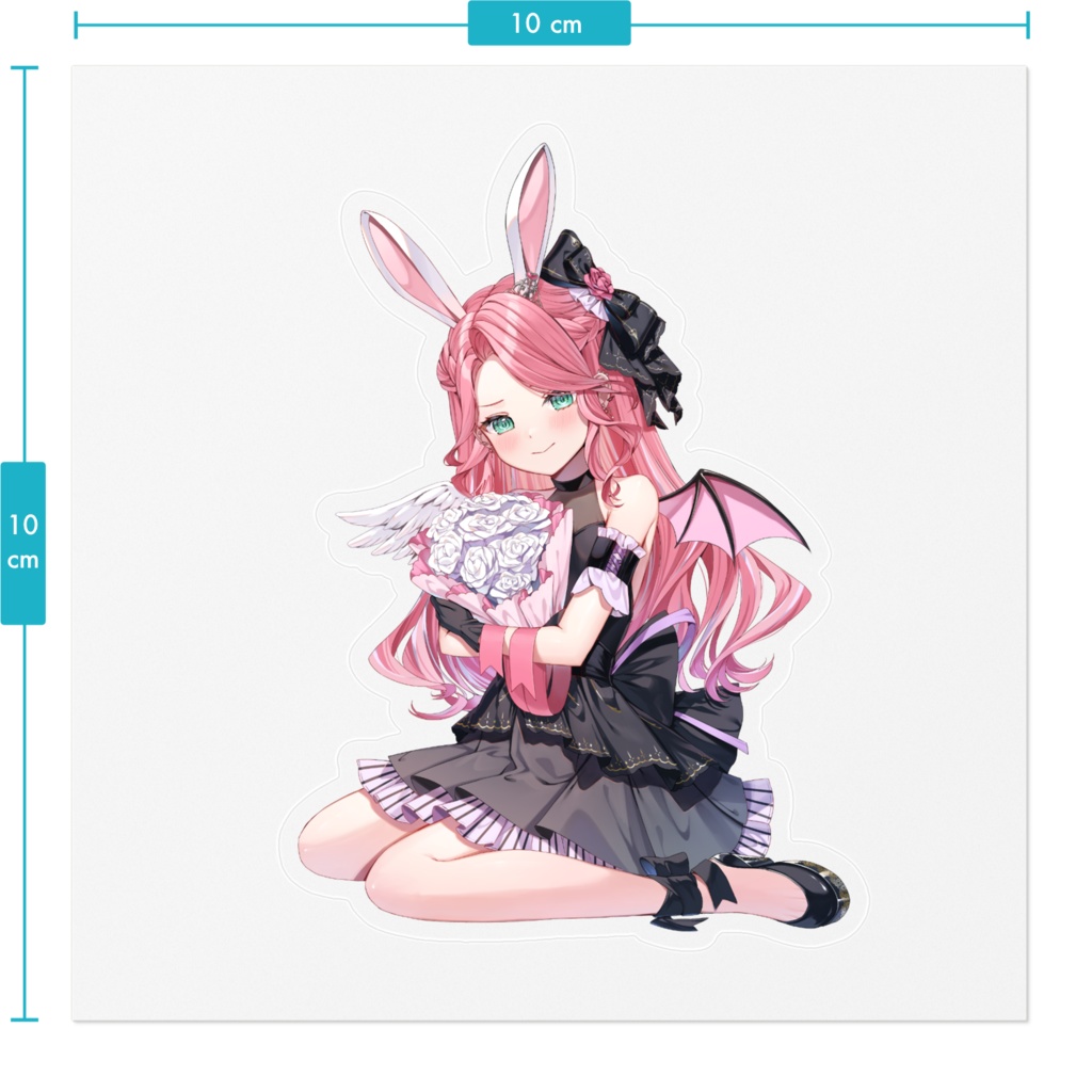 【期間限定】桃江ゆう ステッカー(ふん) お誕生日2024