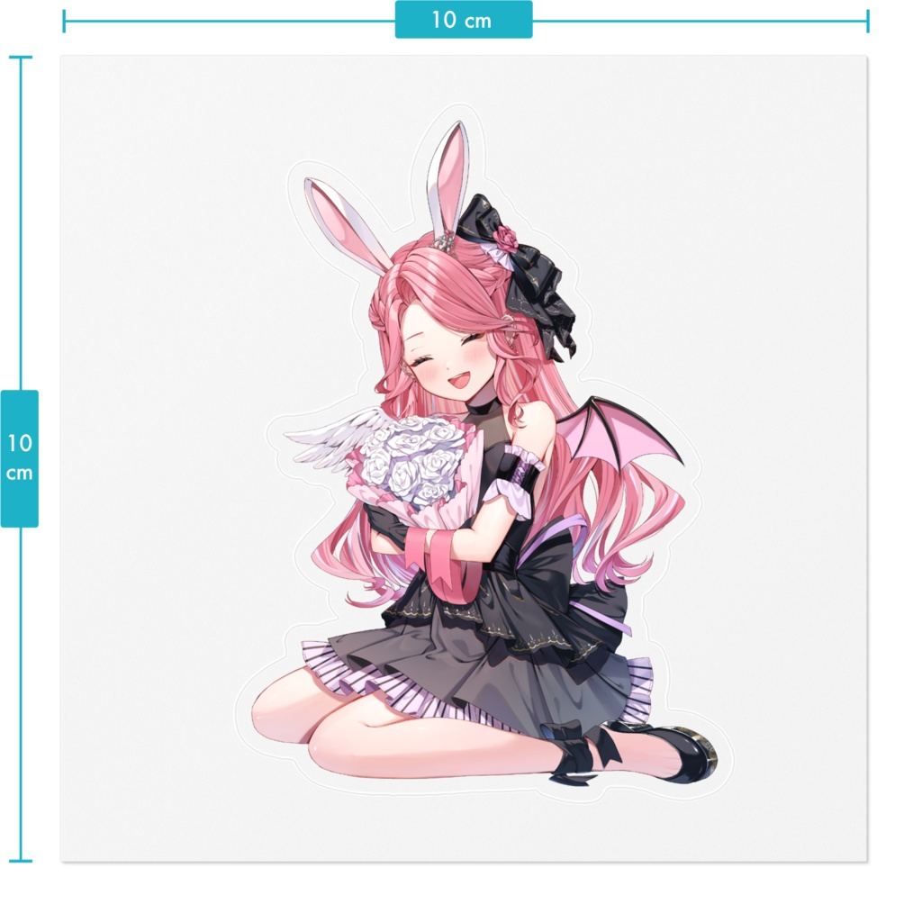 【期間限定】桃江ゆう ステッカー(ぱあ) お誕生日2024