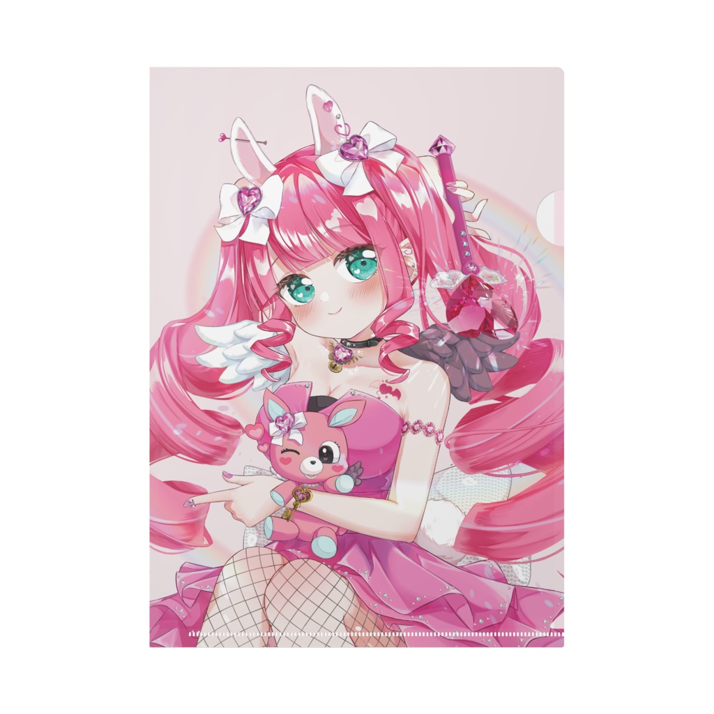 【期間限定】桃江ゆう クリアファイル(にこver.)