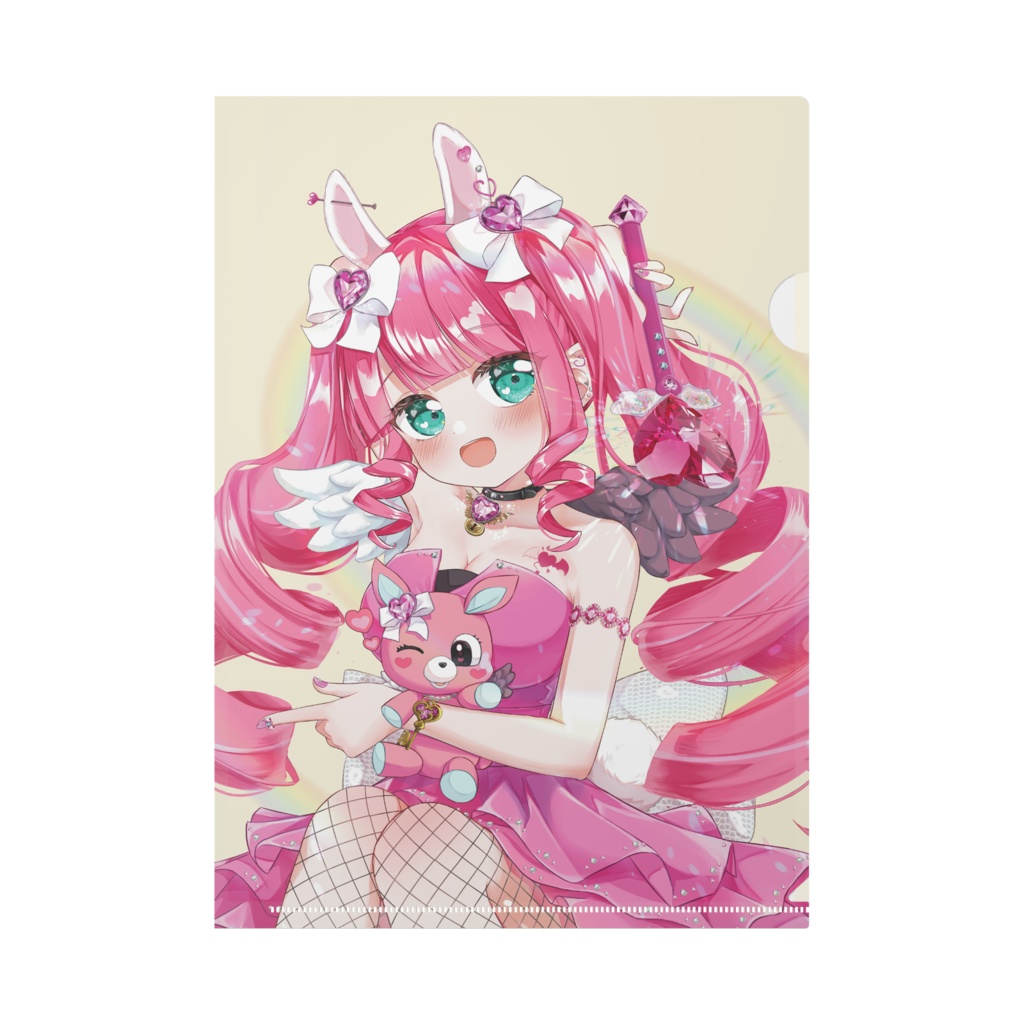 【期間限定】桃江ゆう クリアファイル(わあver.)