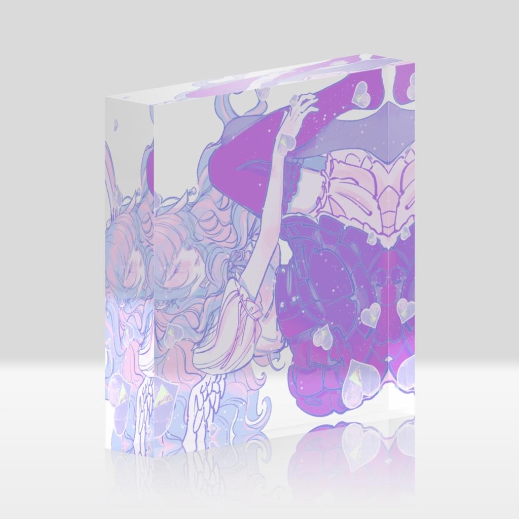 【期間限定】桃江ゆう アクリルブロック (V3周年記念)