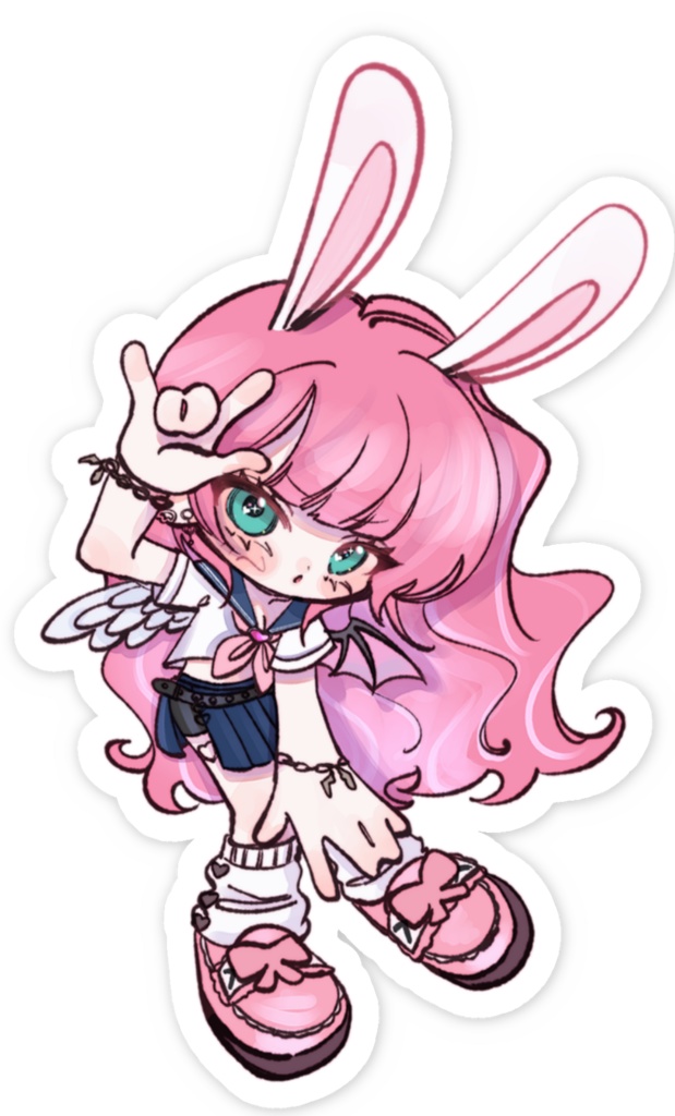 桃江ゆう ステッカー3種