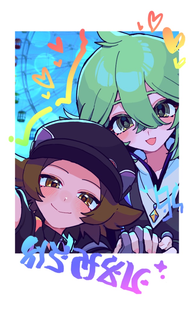 しゅえぬのチェキ風カード