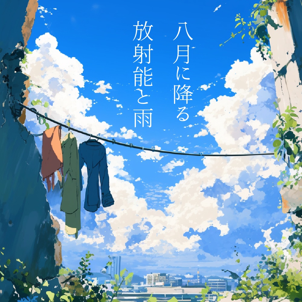 八月に降る放射能と雨