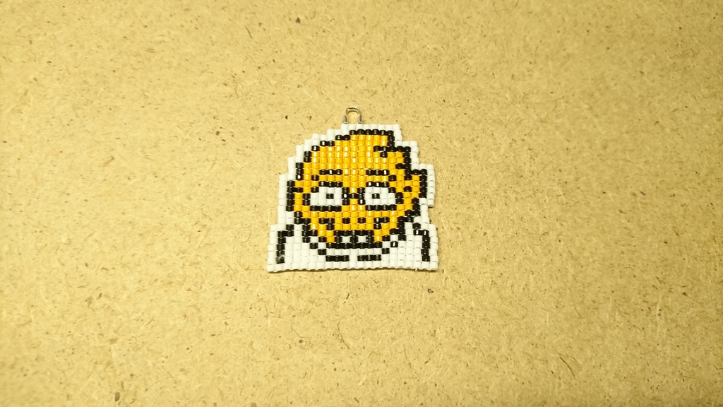 UNDERTALE　Alphis　ビーズストラップ