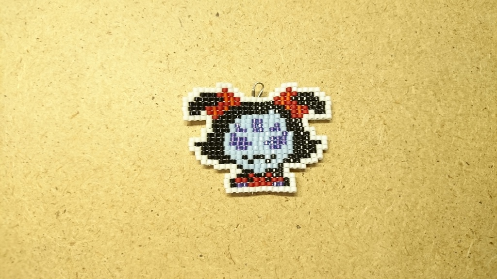 UNDERTALE　Muffet　ビーズストラップ