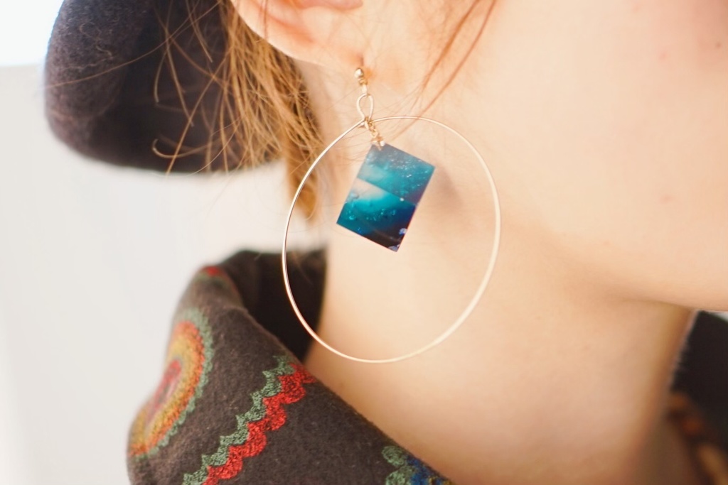 深海のカケラピアス