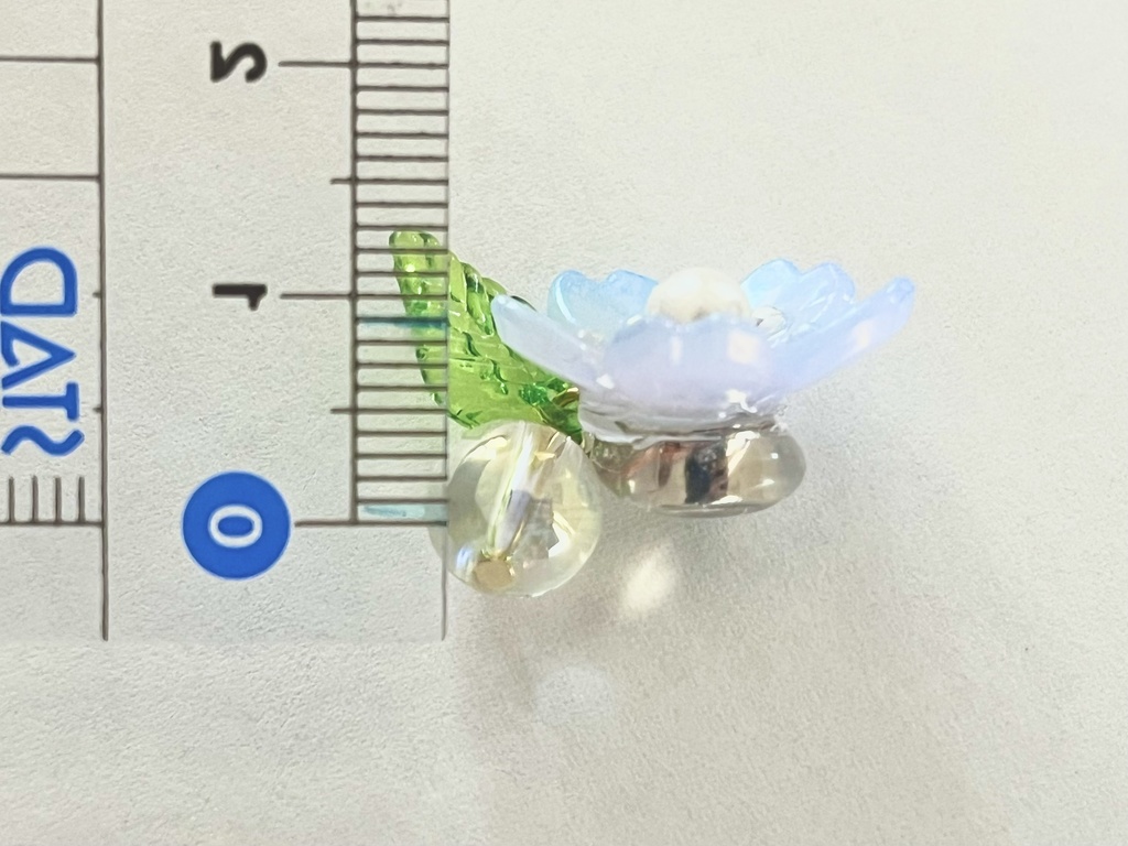 ぬいちゃん用桜ピアス