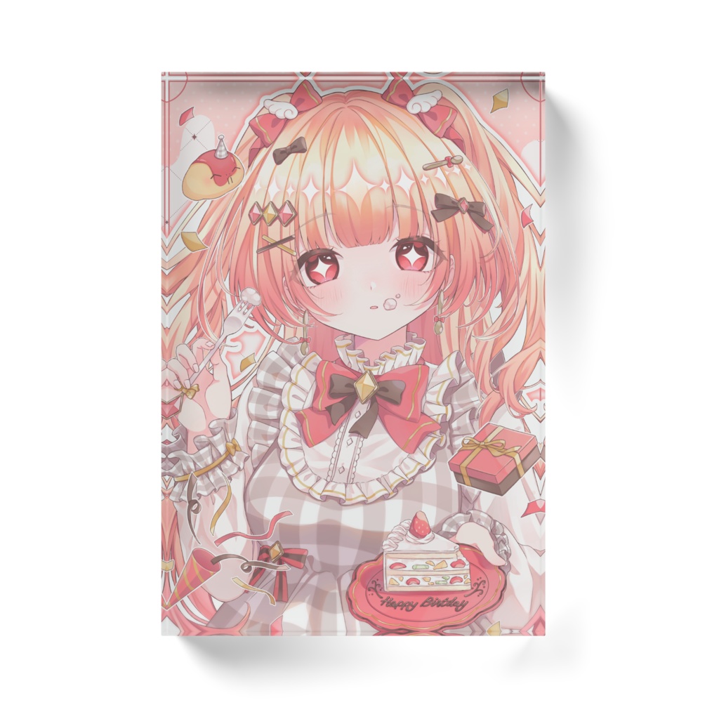 記念イラスト:アクリルブロック【2023誕生日グッズ】