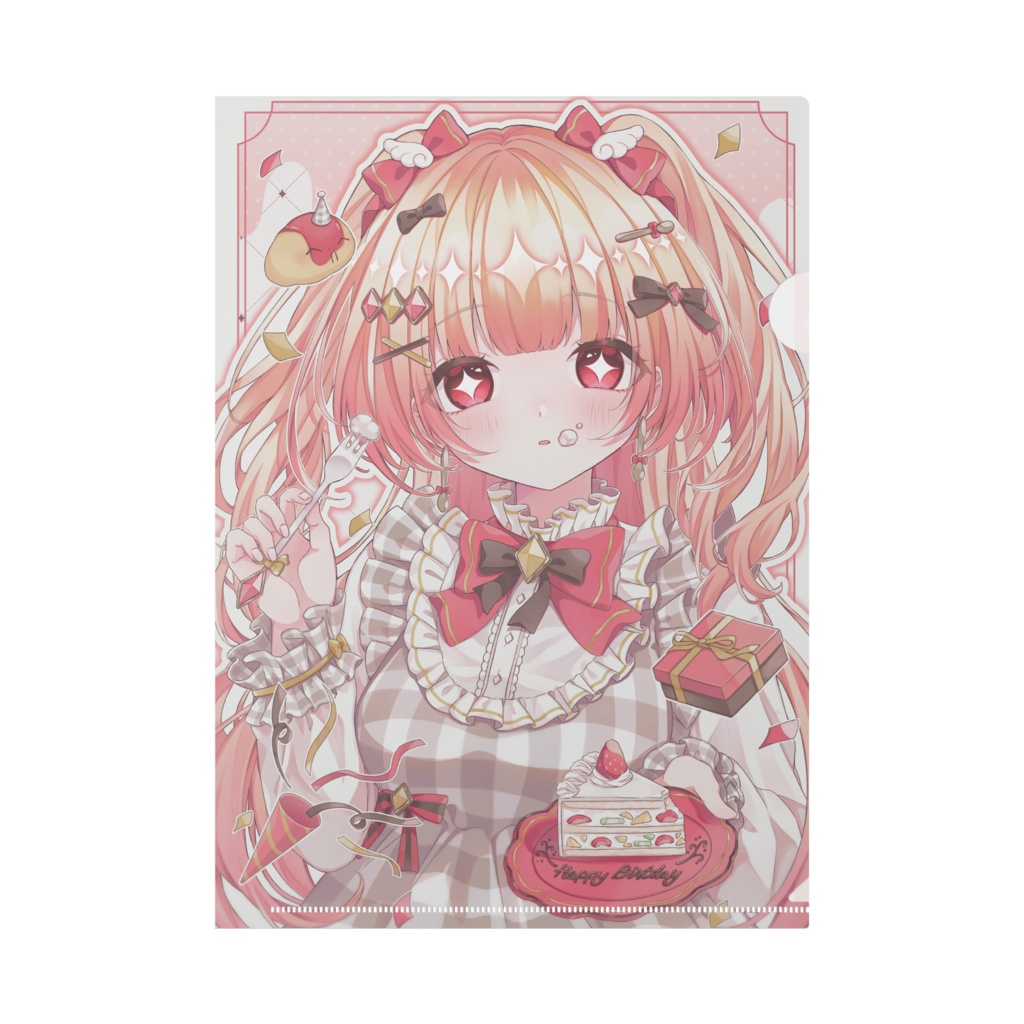 記念イラスト:クリアファイル【2023誕生日グッズ】