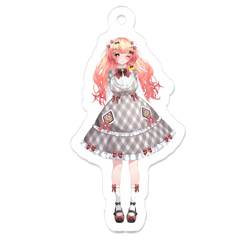 超ﾐﾆﾐﾆ小小小村アクリルキーホルダー.B