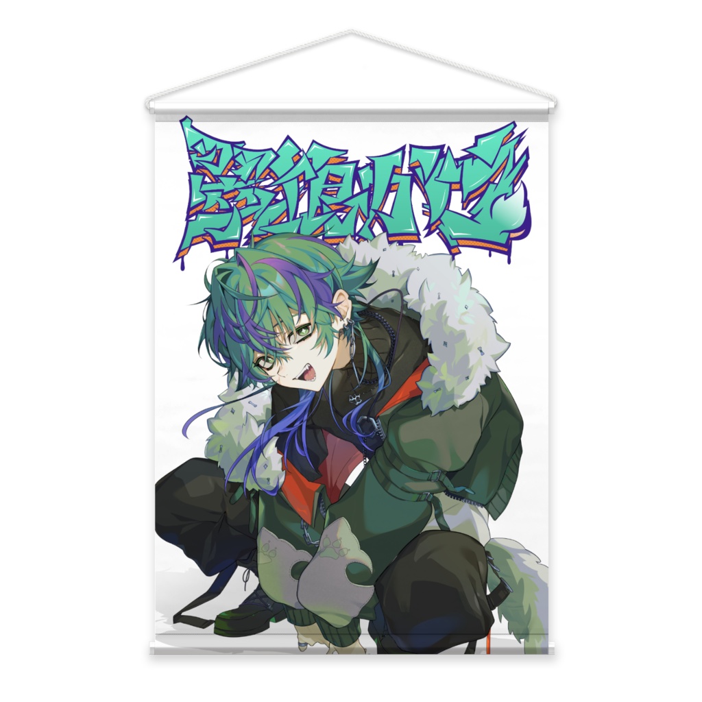 【2024 初歌ってみた】翠狼がうタペストリー