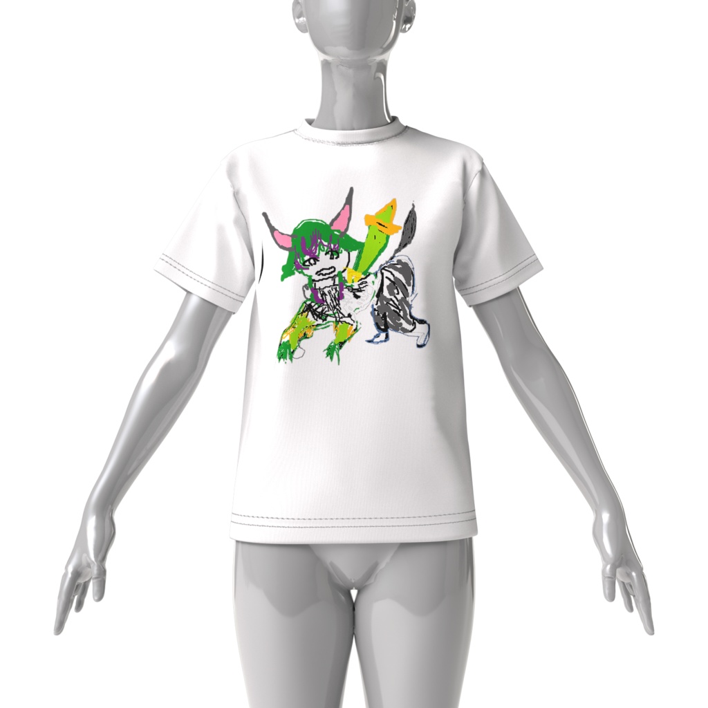 【2024】翠狼ガーウィック Tシャツ ホワイト