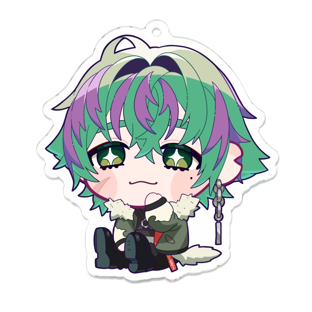 【2024 誕生日】翠狼がうSDキャラアクリルキーホルダー