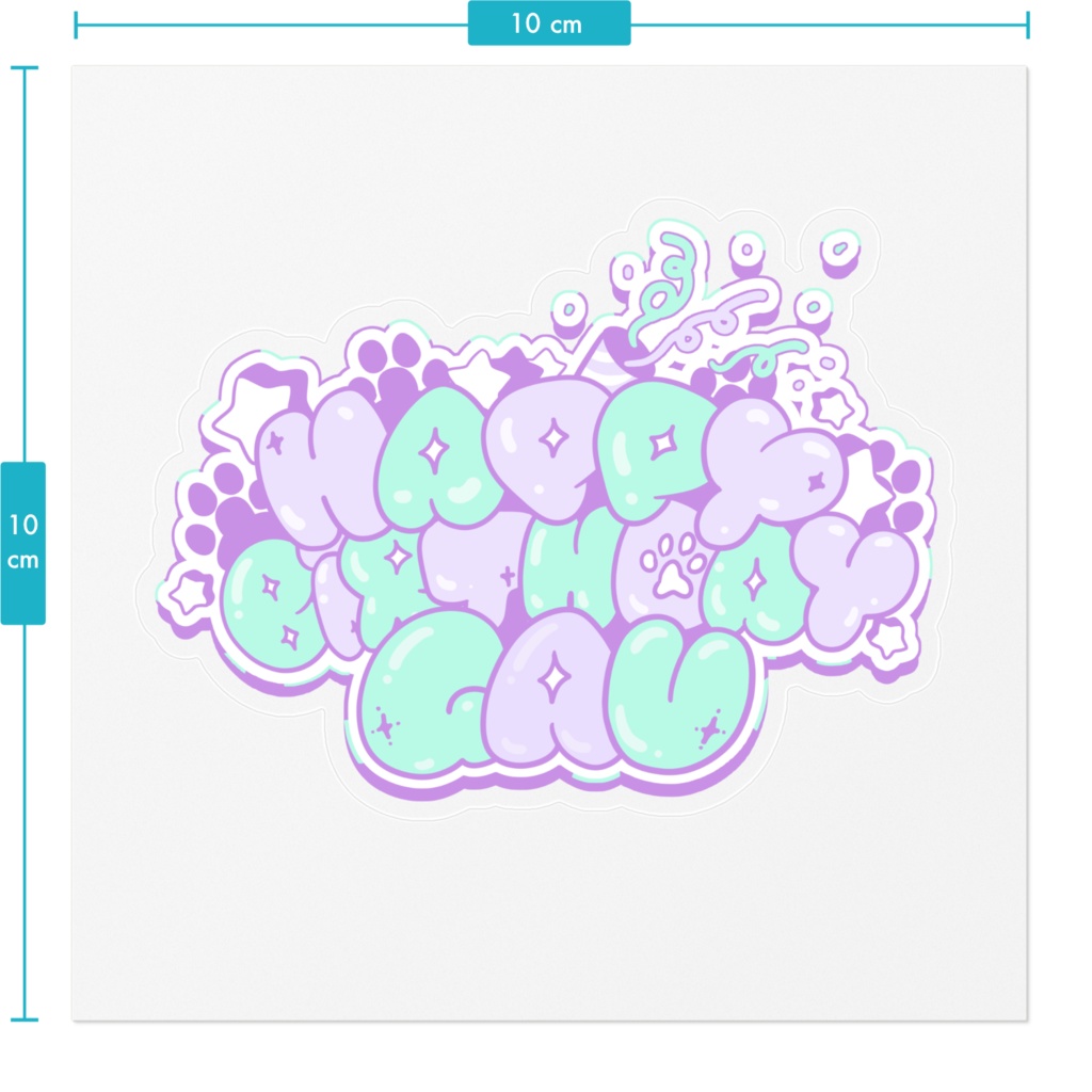 【2024 誕生日】翠狼がうHPBステッカー