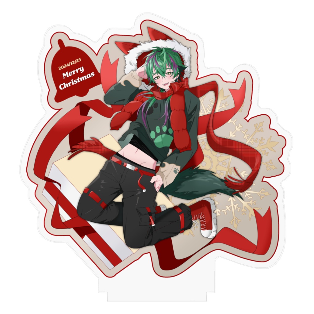 【2024 クリスマス】翠狼がうアクリルスタンド