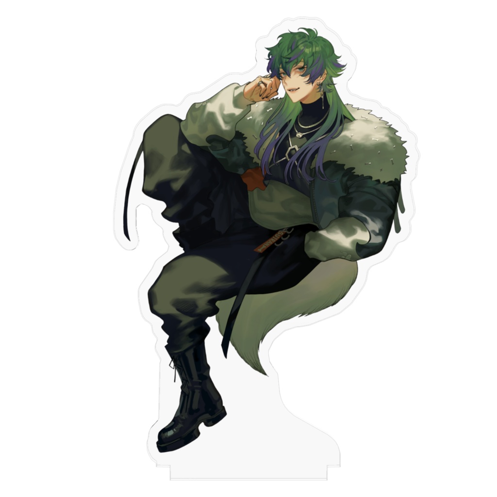 【2025 半年記念 歌ってみた】翠狼がうアクリルフィギュア