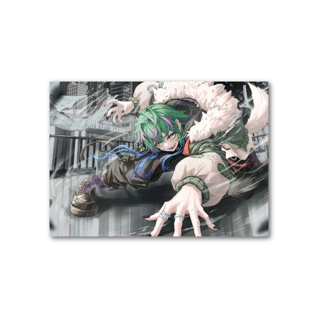 【2025 半年記念 】翠狼がうフォト風カード