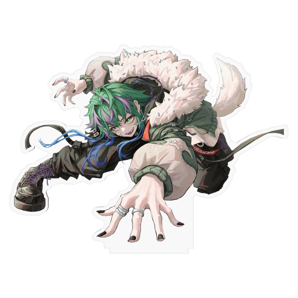 【2025 半年記念】翠狼がうアクリルフィギュア