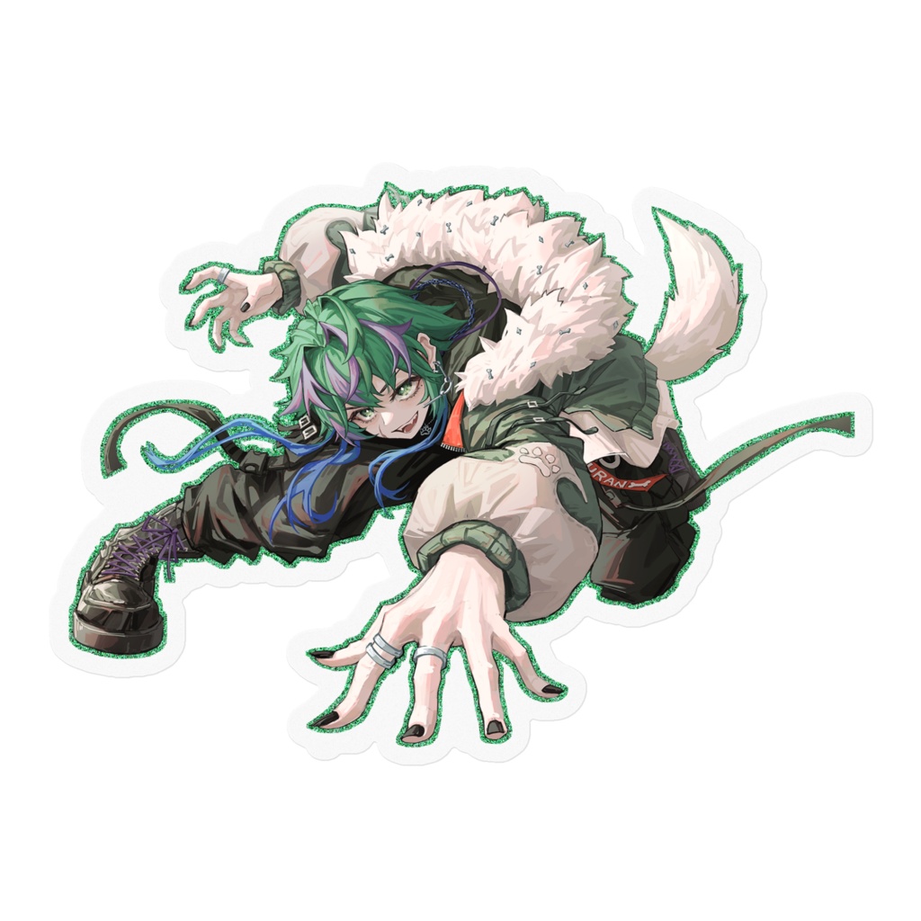 【2025 半年記念 】翠狼がう新ステッカー