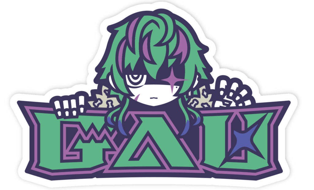 【2025 誕生日】翠狼がうステッカー