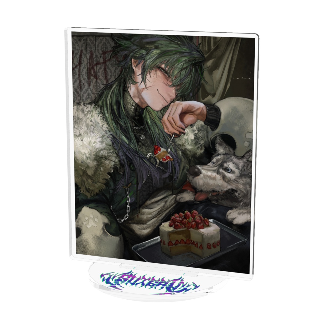 【2025 誕生日】翠狼がうアクリルジオラマ