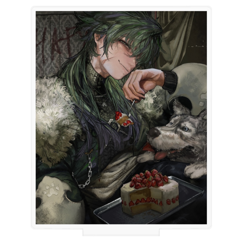 【2025 誕生日】翠狼がうアクリルジオラマ