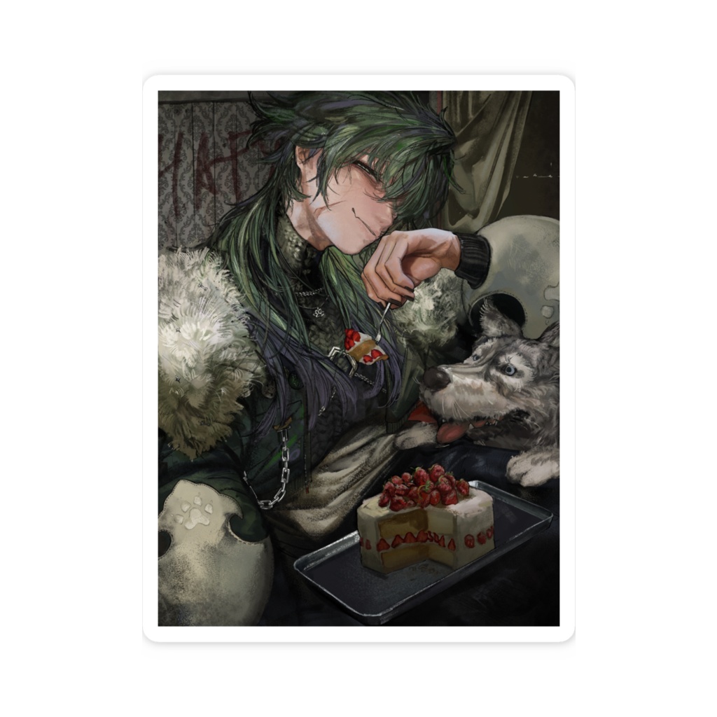 【2025 誕生日】翠狼がうステッカー