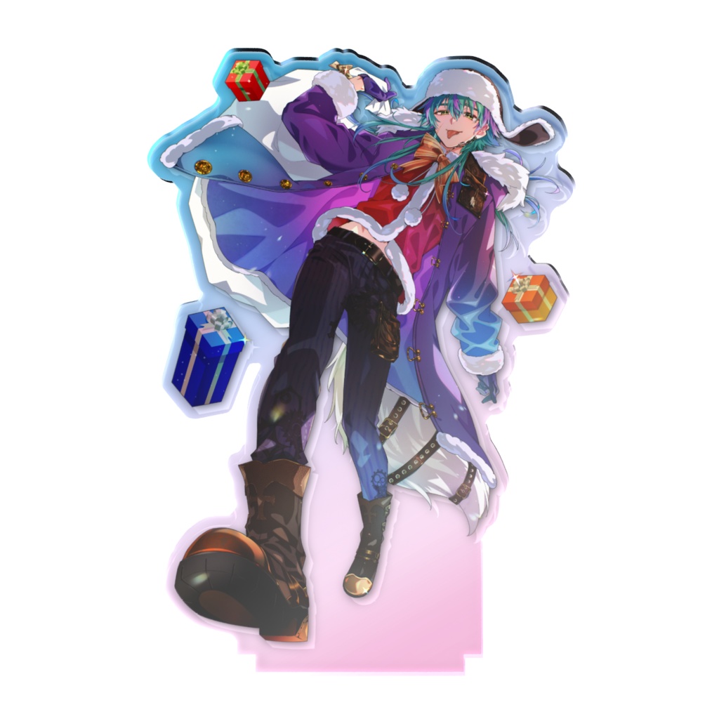 【2025 クリスマス】翠狼がうオーロラアクスタ